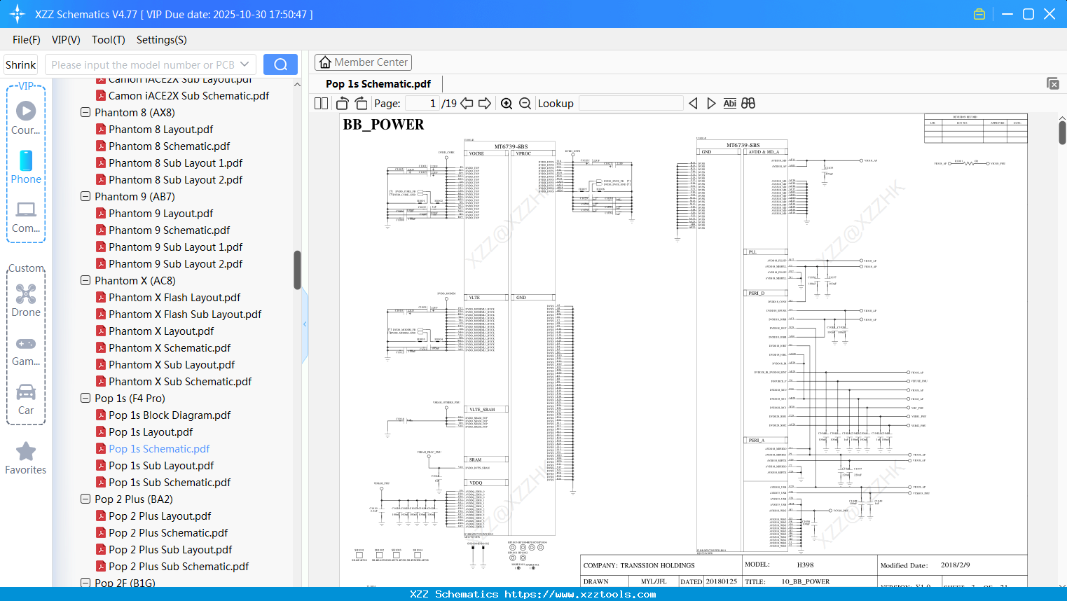 Tecno Pop 1s Schematic